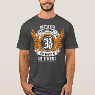 Camiseta Blevins Name Shirt Nunca Subestima El Poder O