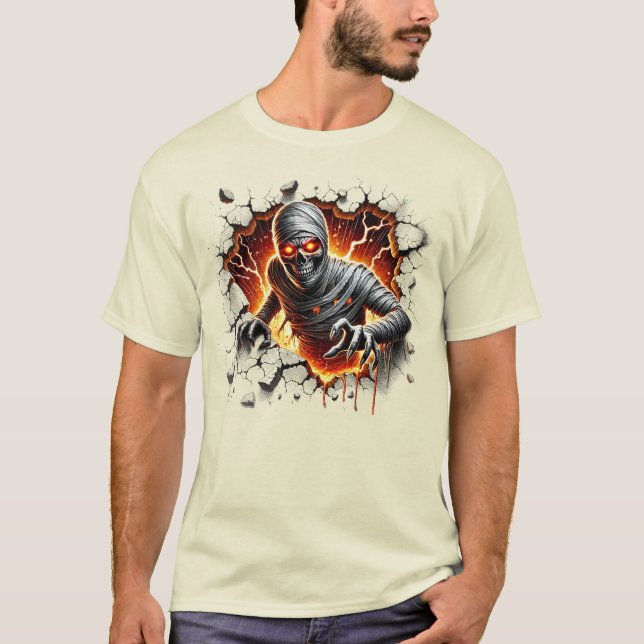 Camiseta Bliksem Lava Mummie (Anverso)