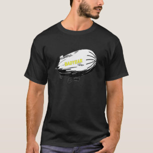 Camiseta Blimp de año de vuelo de Airship Zeppelin