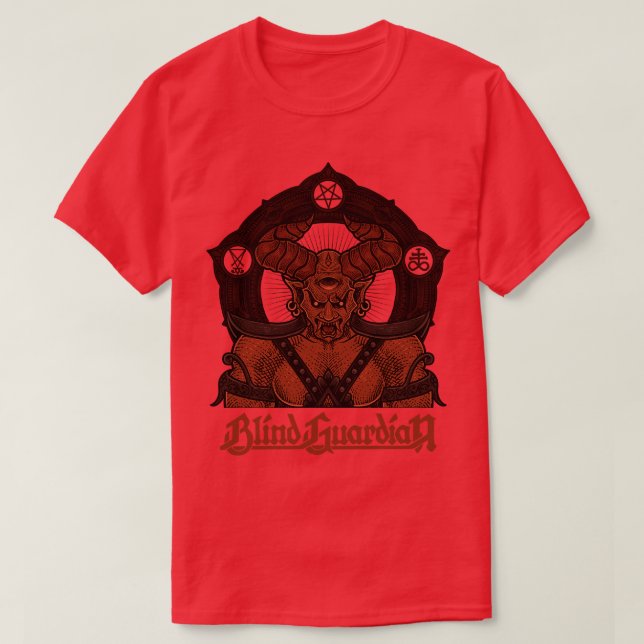 Camiseta Blind Guardian (Diseño del anverso)