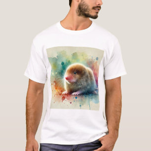 Camiseta Blind Mole in Watercolor 300724AREF134 - Watercolo