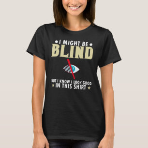 Camiseta Blindness Cane Blind Walking Stick Braille 5