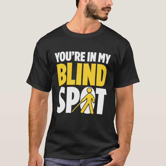 Camiseta Blindness For Blind People Blind Person Braille Re (Anverso)