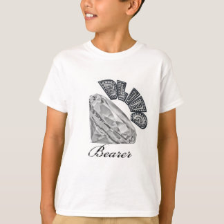 Camiseta Bling Bearer Boda Gift