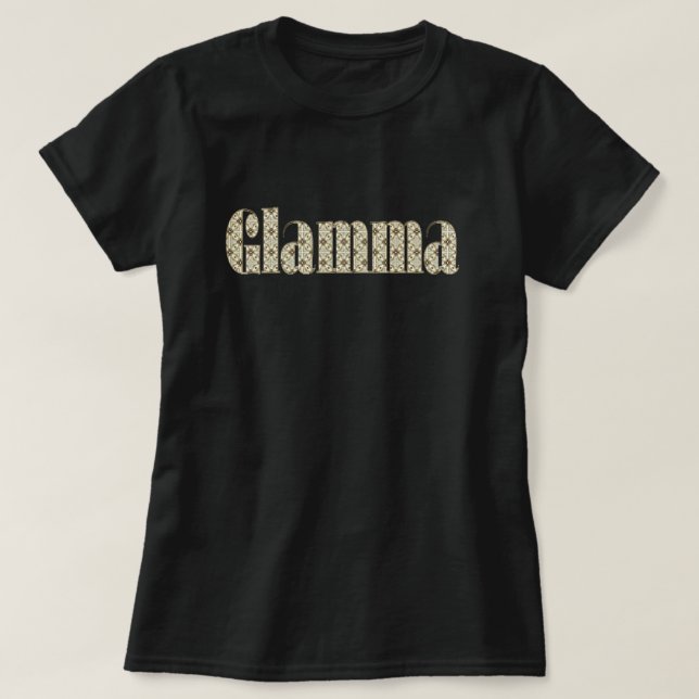 Camiseta Bling Light -Glamma (Diseño del anverso)