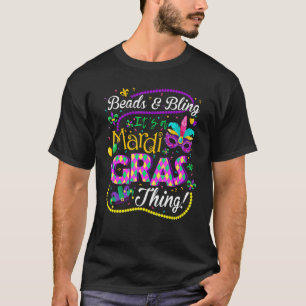 Camiseta Blings Beads It's A Mardi Gras Thing New Orleans C