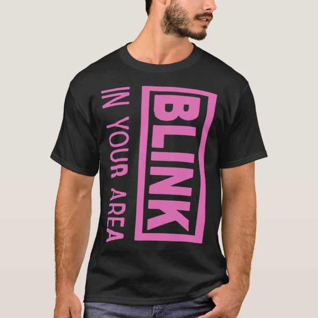 Camiseta BLINK In your Area for BPINK fans (Anverso)