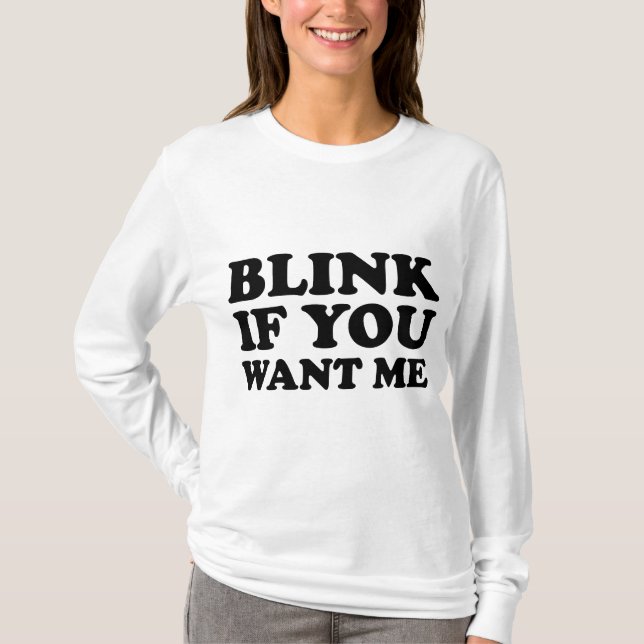 Camiseta Blink si me quieres (Anverso)