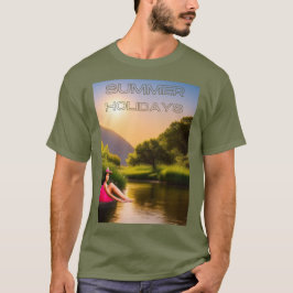 Camiseta Bliss a orillas del lago: Retiro de verano