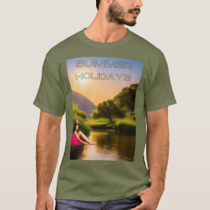 Camiseta Bliss a orillas del lago: Retiro de verano
