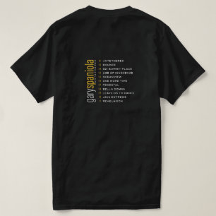 Camiseta BLK independiente - Delantero y atrás 0128