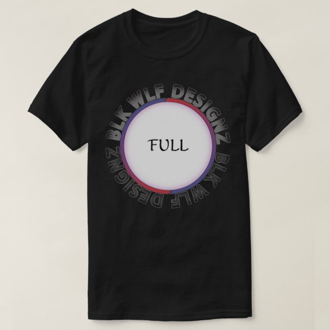 Camiseta BLKWLF MMXXI Círculo COMPLETO (Diseño del anverso)