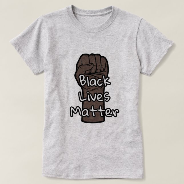 CAMISETA BLM (Diseño del anverso)