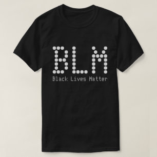 Camiseta BLM Black Lives Materia Nombre De Personalizable Y