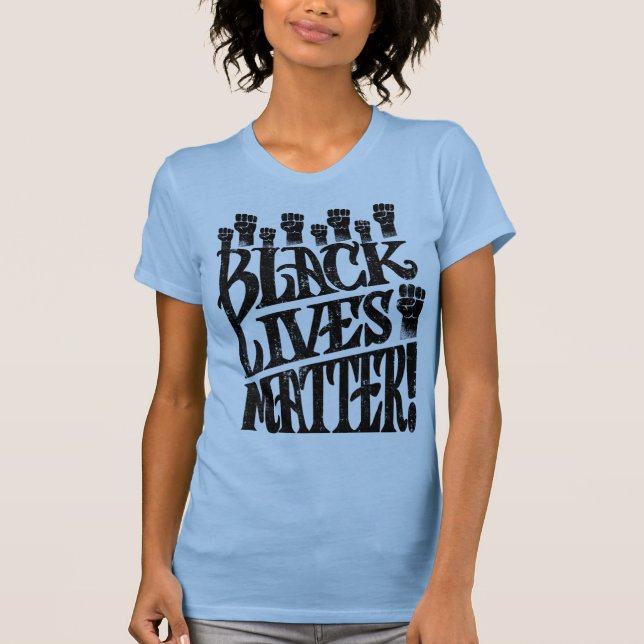 Camiseta BLM Black Lives Matter (Anverso)