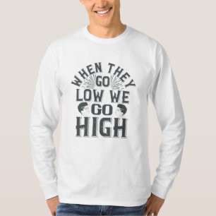 Camiseta BLM - Cuando bajan nos elevamos