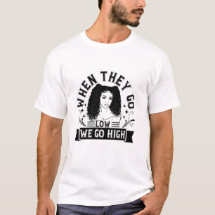 Camiseta BLM - Cuando bajan, subimos