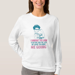 Camiseta BLM - El Amor Y La Naturaleza Me Mantienen Yendo