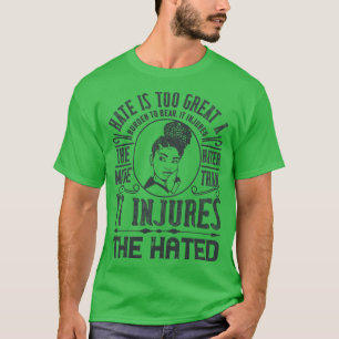 Camiseta BLM El odio es una carga demasiado grande para sop