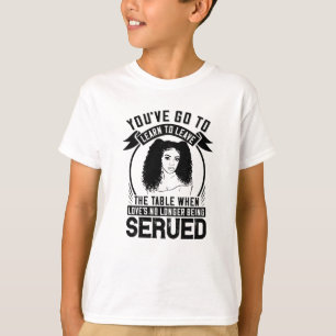 Camiseta BLM - Levántate cuando no se sirve amor