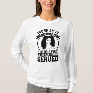 Camiseta BLM - Levántate cuando no te sirvan amor