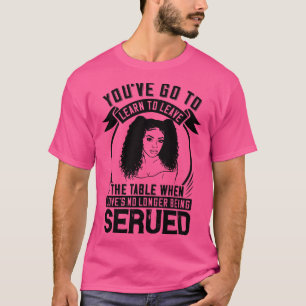 Camiseta BLM Levántate cuando no te sirvan amor 1