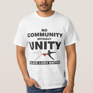 Camiseta BLM - Sin comunidad sin unidad - estilo 2