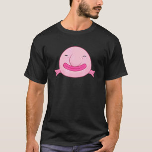 Camiseta Blobby Bob Blobfish Espíritu Animal Pez Blob rosa