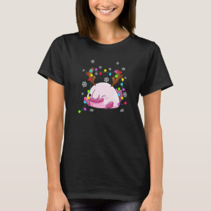 Camiseta Blobfish con Navidades Reindes Antlers lindo Blob
