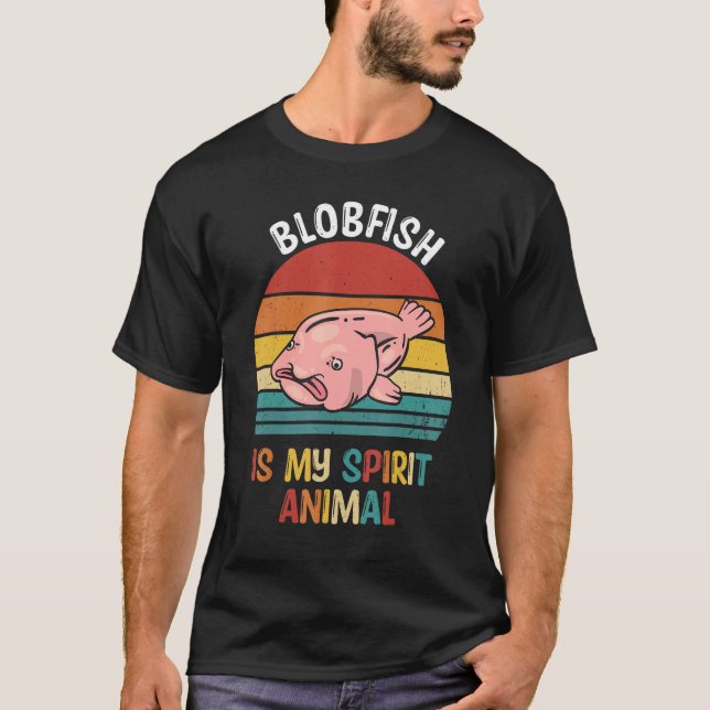 Camiseta Blobfish es mi Espíritu Animal Blobfish (Anverso)