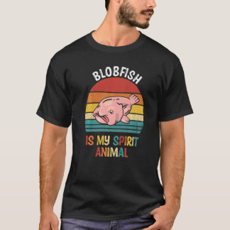 Camiseta Blobfish es mi Espíritu Animal Blobfish