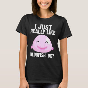 Camiseta Blobfish Guay Para Hombres Mujeres Pescadoras Pesc