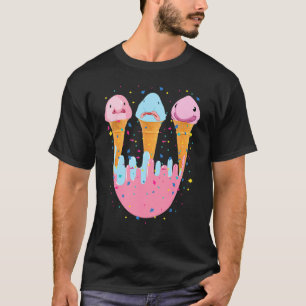 Camiseta Blobfish Ice Cream Ugly Blob Fish