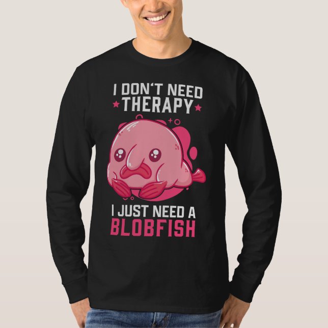 Camiseta Blobfish No Therape Meme Ugly Blobfish (Anverso)