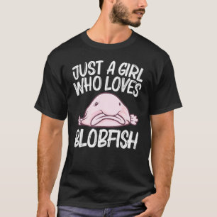 Camiseta Blobfish Para Chicas Mamá Zoológico De Pescado De 