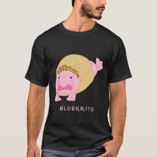Camiseta Blobritto Blobfish Burrito Juego de Palabras - Pez
