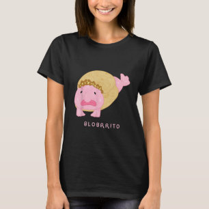 Camiseta Blobritto Blobfish Burrito Pun
