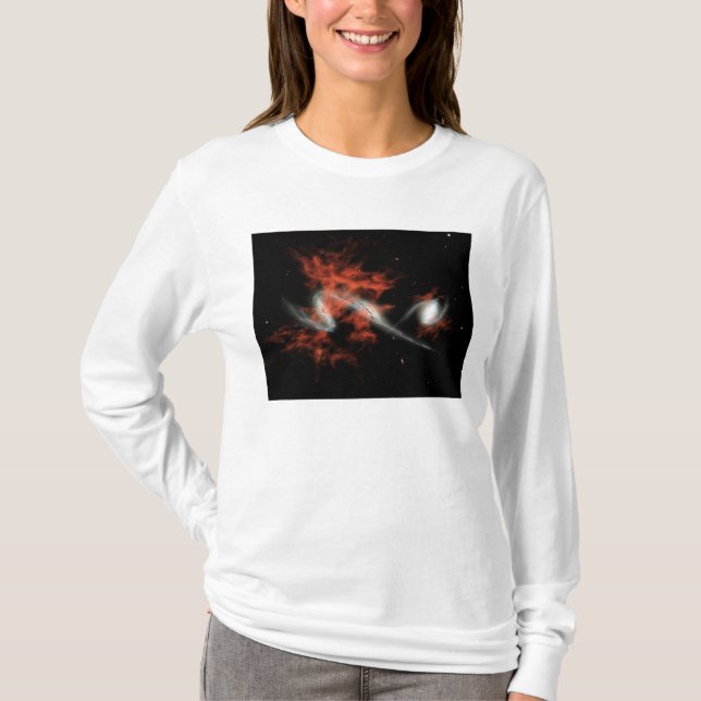 Camiseta Blobs galácticos gigantes (Anverso)