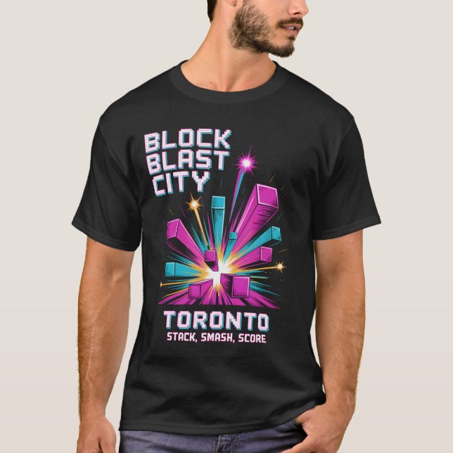 Camiseta Block Blast City (Anverso)