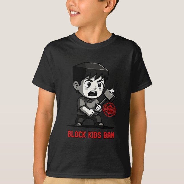 CAMISETA BLOCK KIDS BAN (Anverso)