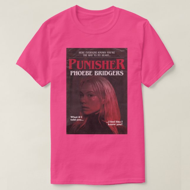 Camiseta Block Phoebe Bridgers 14 (Diseño del anverso)