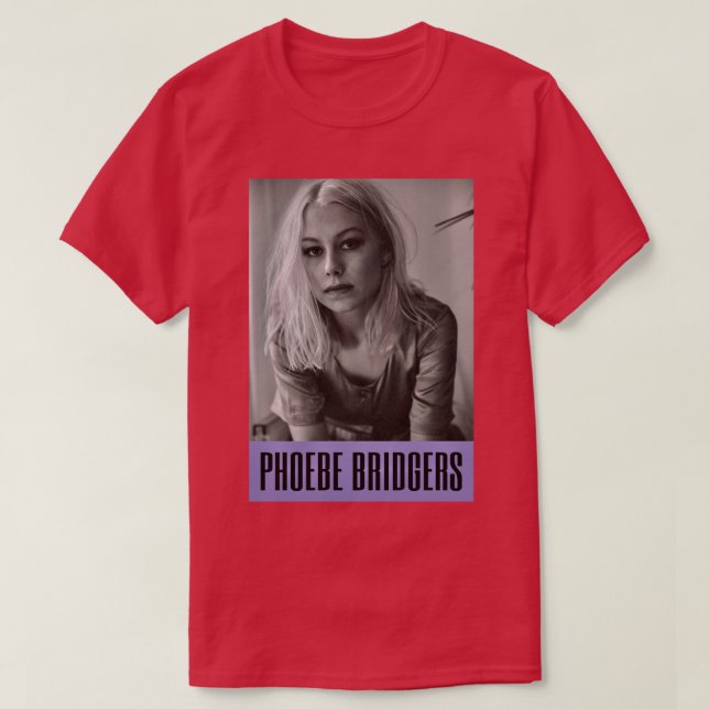 Camiseta Block Phoebe Bridgers 5 (Diseño del anverso)