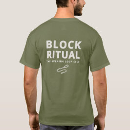 Camiseta Block Ritual Evening Loop Dog Owner Club T-Shirt