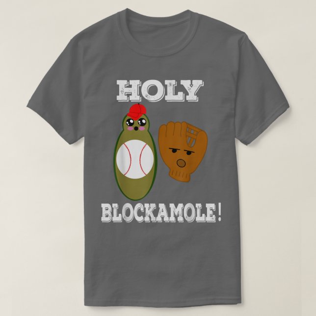Camiseta Blockamole Blocker Blocker Funny Aguacate Des (Diseño del anverso)