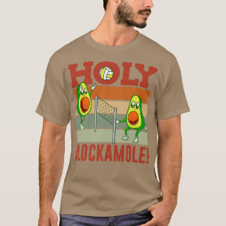 Camiseta Blockamole Funny Volleyball Match Block Aguacate