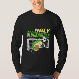 Camiseta Blockamole Sagrada Para Una Arquera De Fútbol
