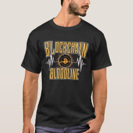 Camiseta Blockchain Bloodline™ Cultura criptográfica codifi