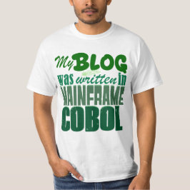 Camiseta Blog fue codificado en COBOL - Desarrollo Retro Ma