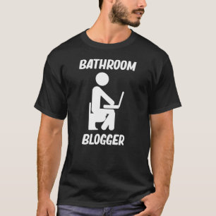 Camiseta Blogger de baño