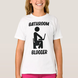 Camiseta Blogger de baño